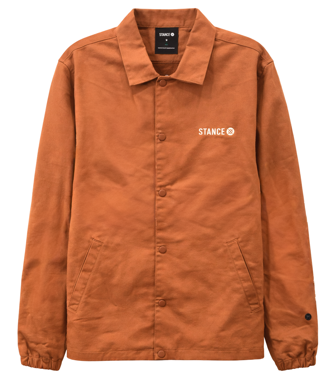 STANCE COACHES JACKET RUST - MAPPC24COA