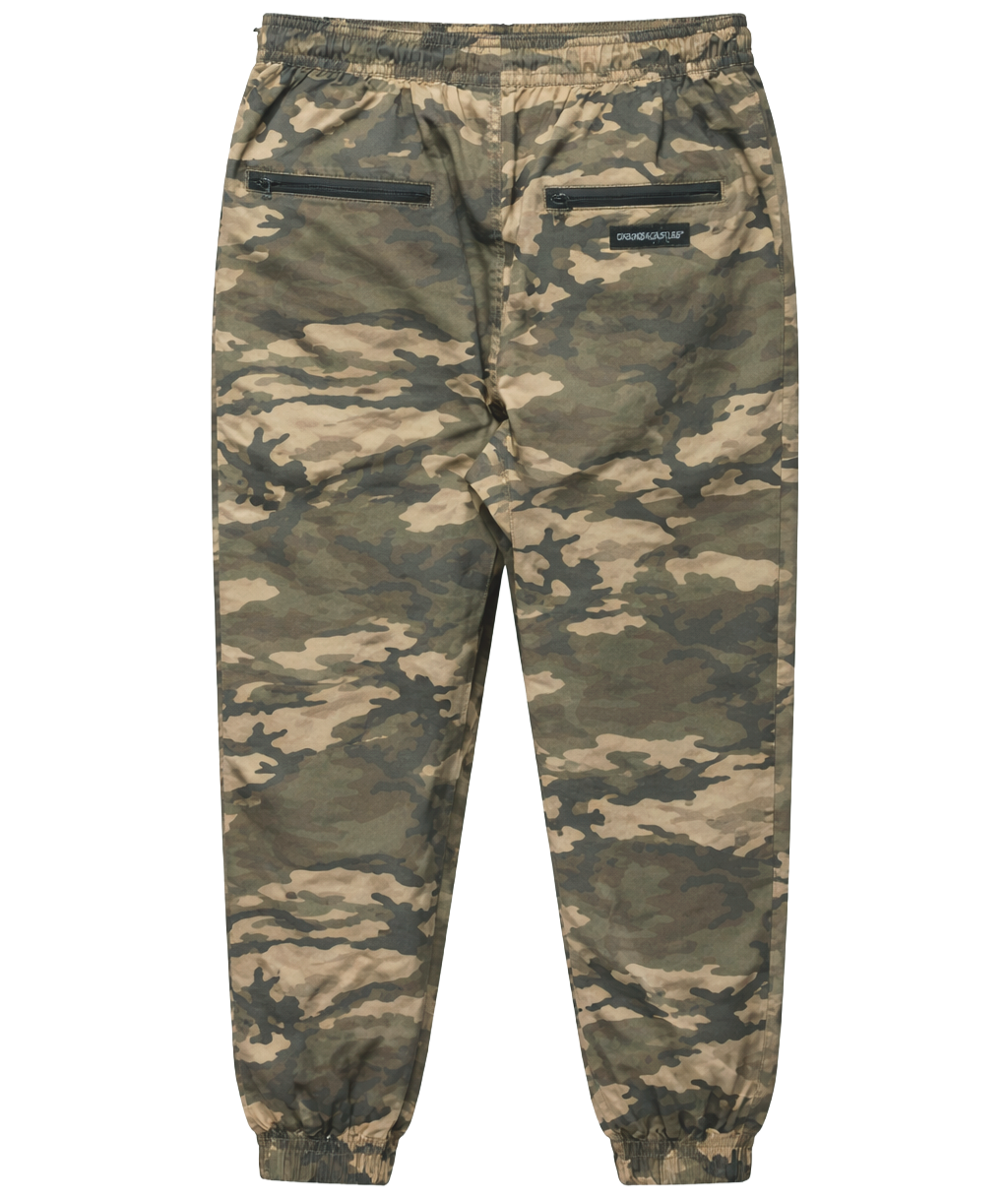 CROOKS & CASTLES TWILL JOGGER PANTS OLIVE - Z190600