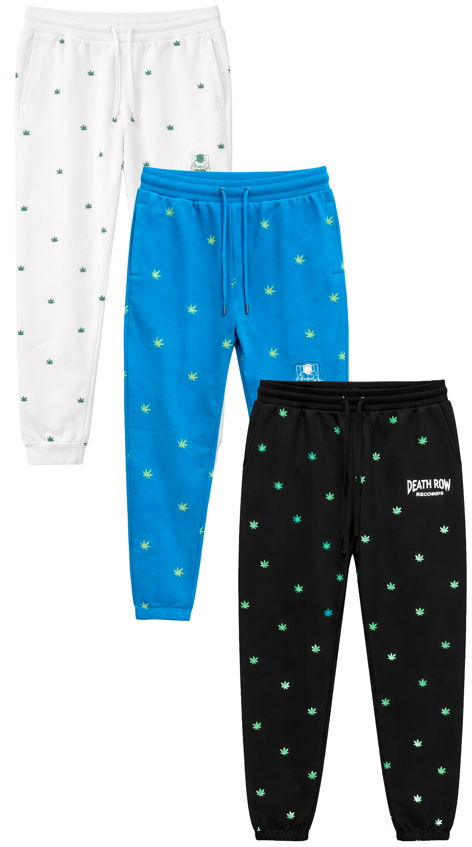 DEATH ROW RECORDS ASSORTED DIRTY PRINT JOGGER PANTS ASST - 3DR10603