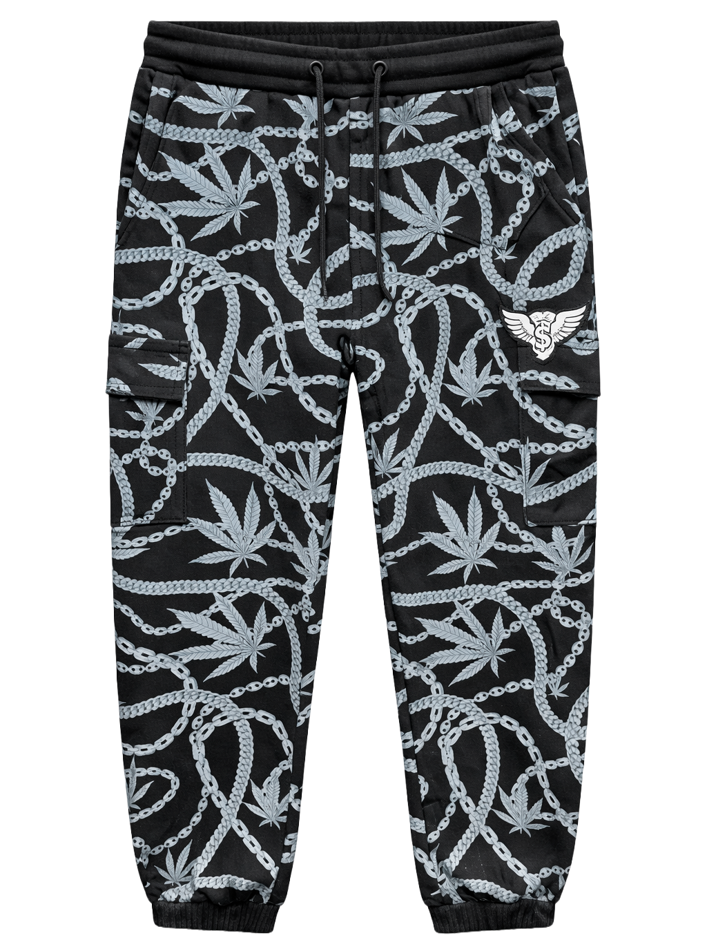 CROOKS & CASTLES ASSORTED DIRTY PRINTS JOGGER PANTS ASST - CCJGRDPA