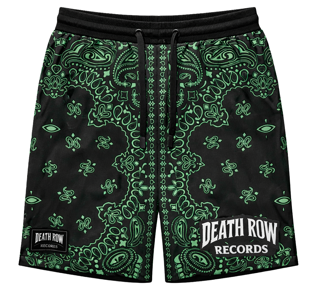 DEATH ROW RECORDS ASSORTED SATIN SHORTS ASST - DRSTNSHT