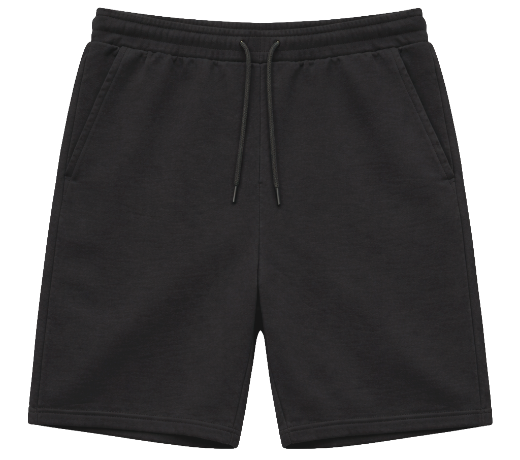 CROOKS & CASTLES BLANK SWEATSHORTS BLACK - BLANKS - Steal Deal