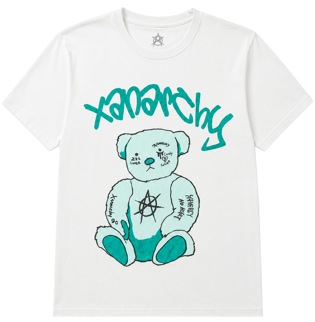 XANARCHY GRAPHIC T-SHIRT WHITE - XANARCHY