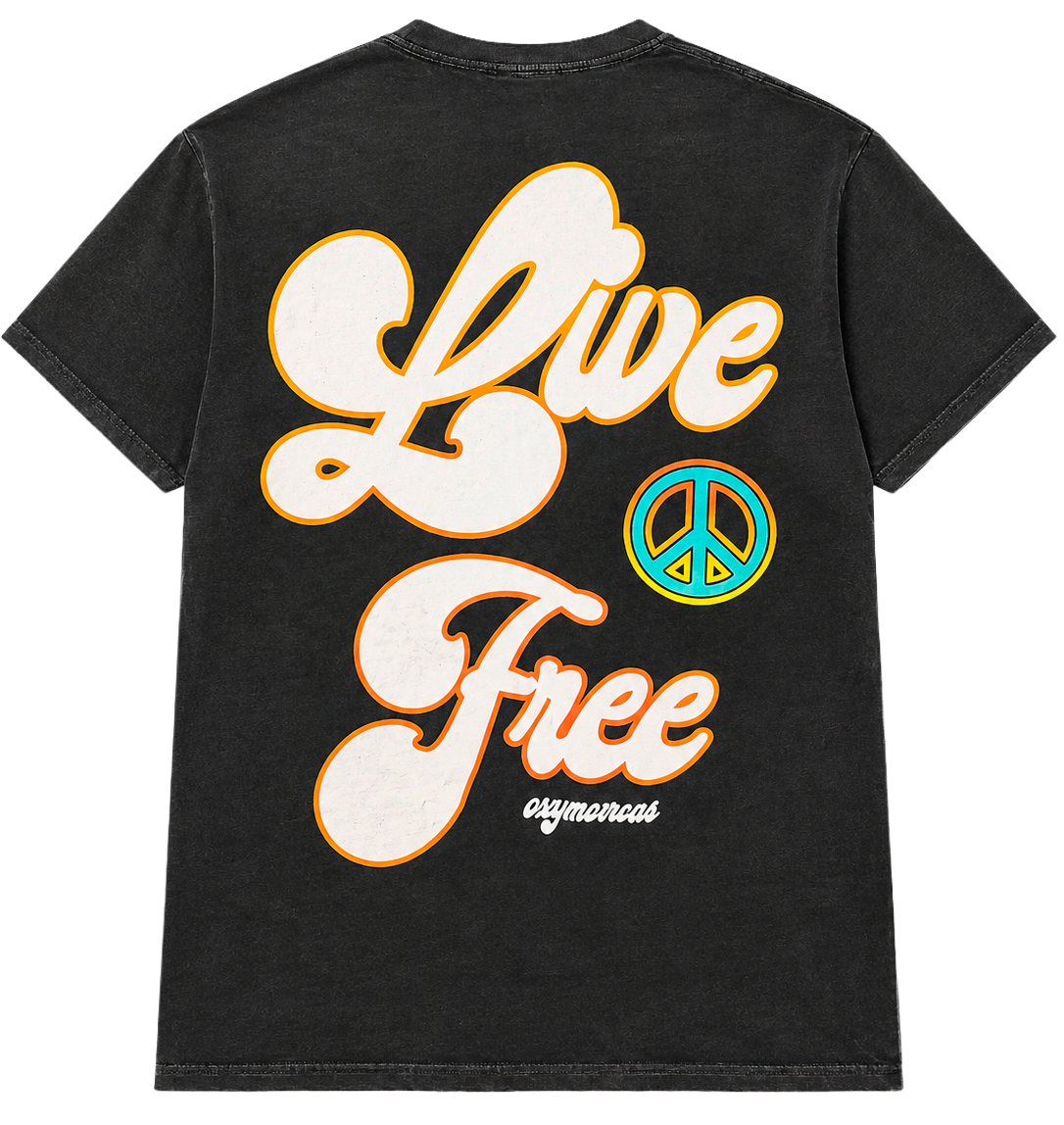 OXYMORRONS GRAPHIC T-SHIRT BLACK - OXT002