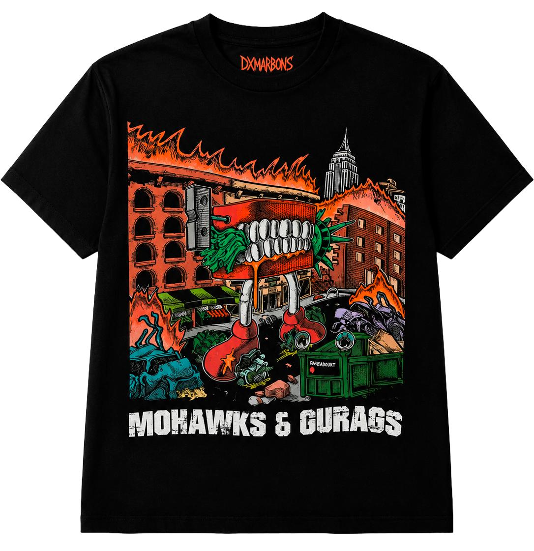 OXYMORRONS GRAPHIC T-SHIRT BLACK - OXT003