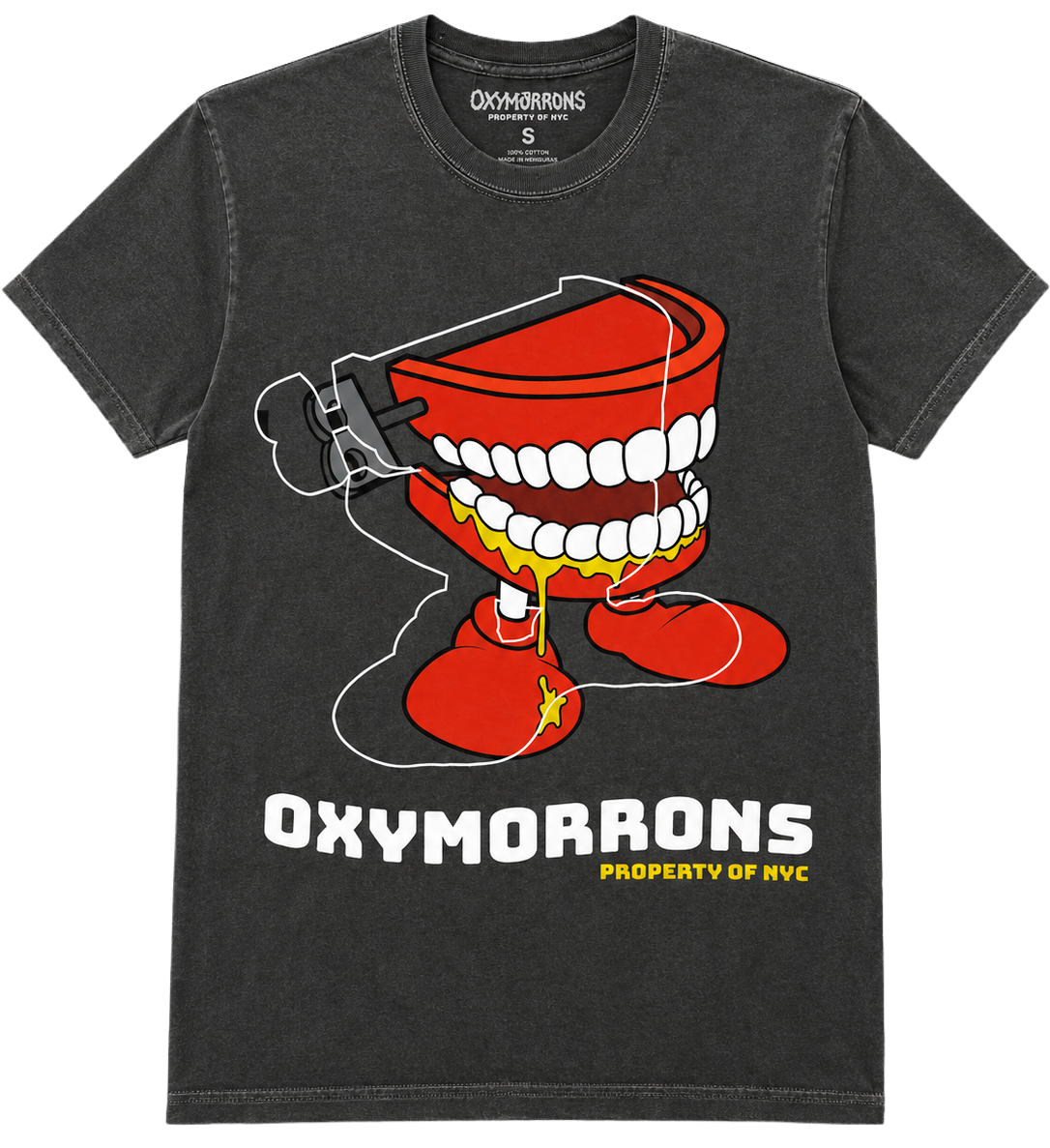 OXYMORRONS GRAPHIC T-SHIRT BLACK - OXT001