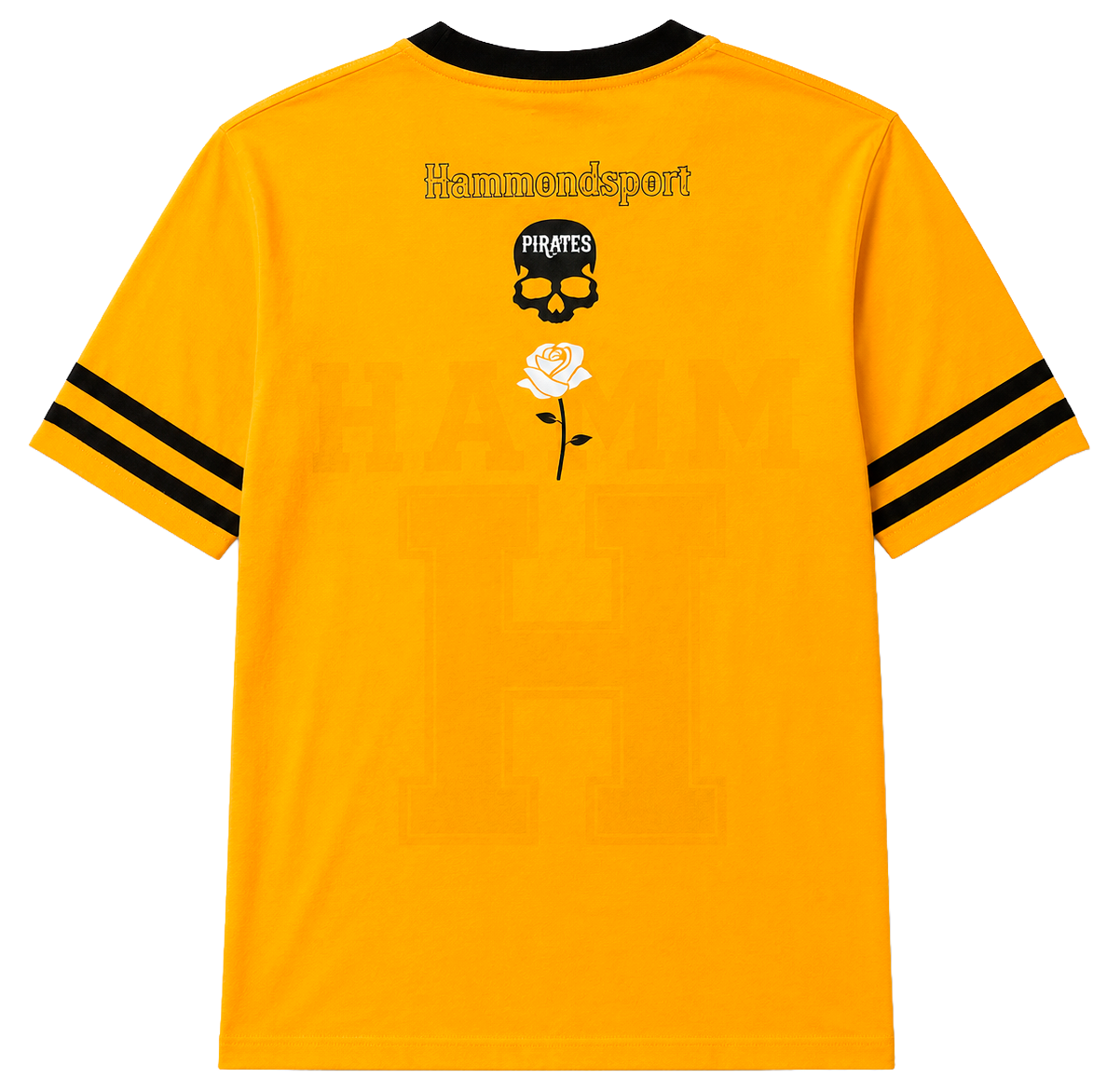 SD SPORT BASEBALL JERSEY T-SHIRT YELLOW - SM4107YW