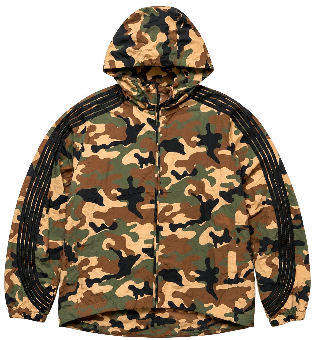 REBEL MINDS WINDBREAKER JACKET WOODLAND - 100-592