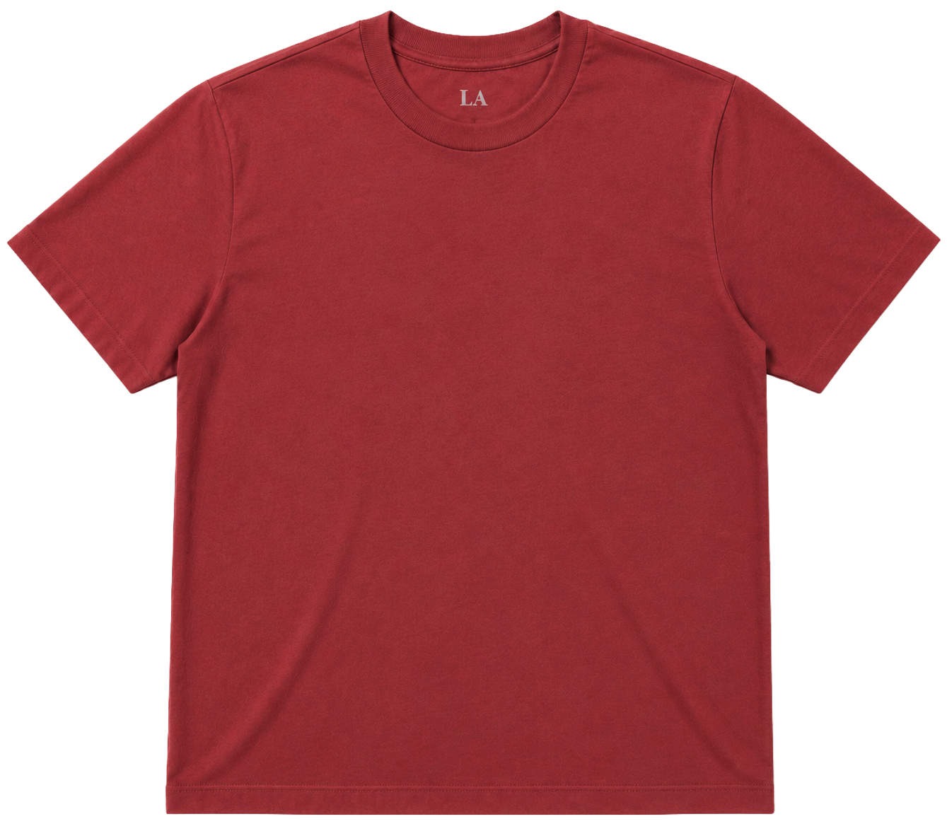 LA FAMILIA BLANK T-SHIRT DEAD RED - LFHOL24KT003