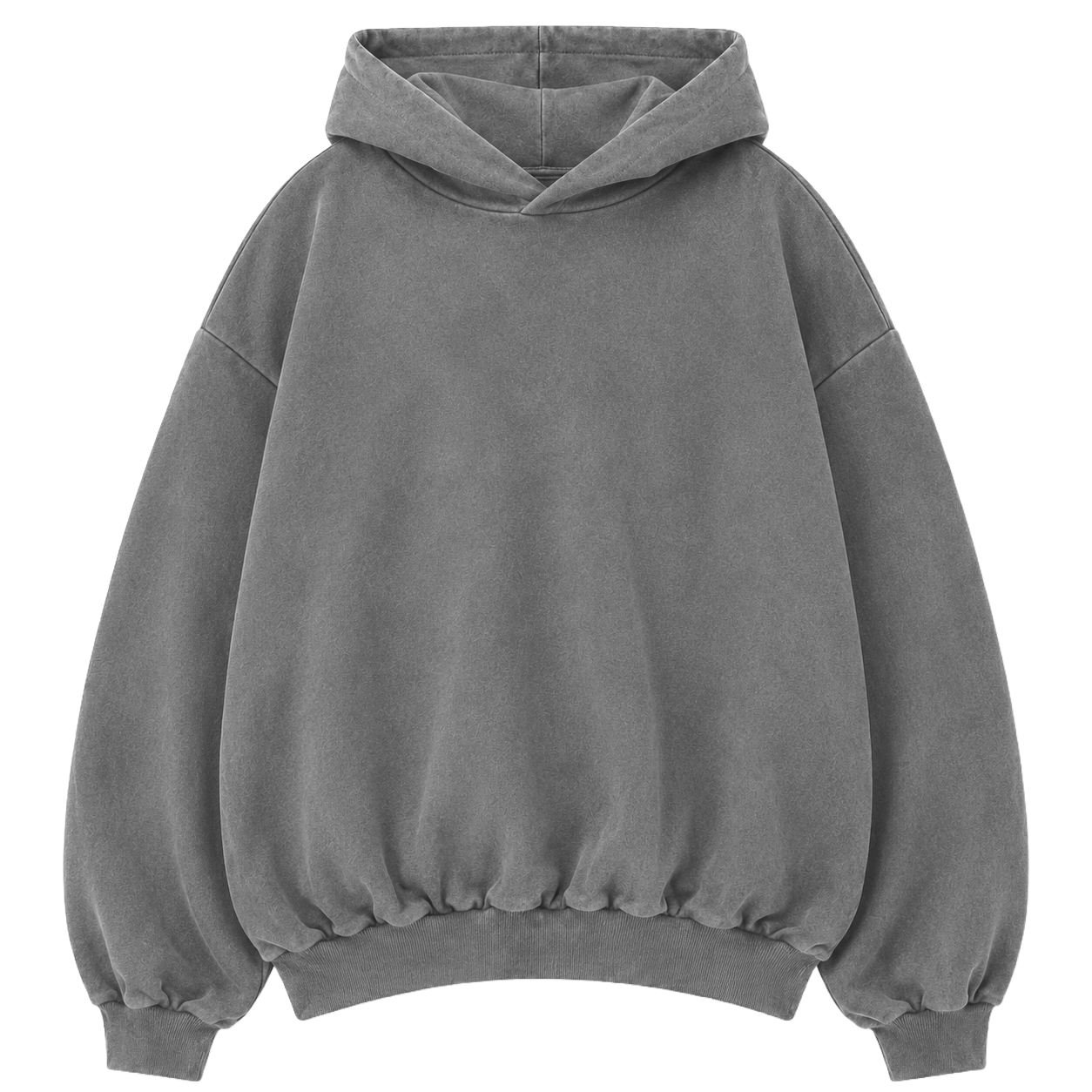 LA FAMILIA HEAVYWEIGHT HOODIE STEEL GREY - LFHOL24KT002