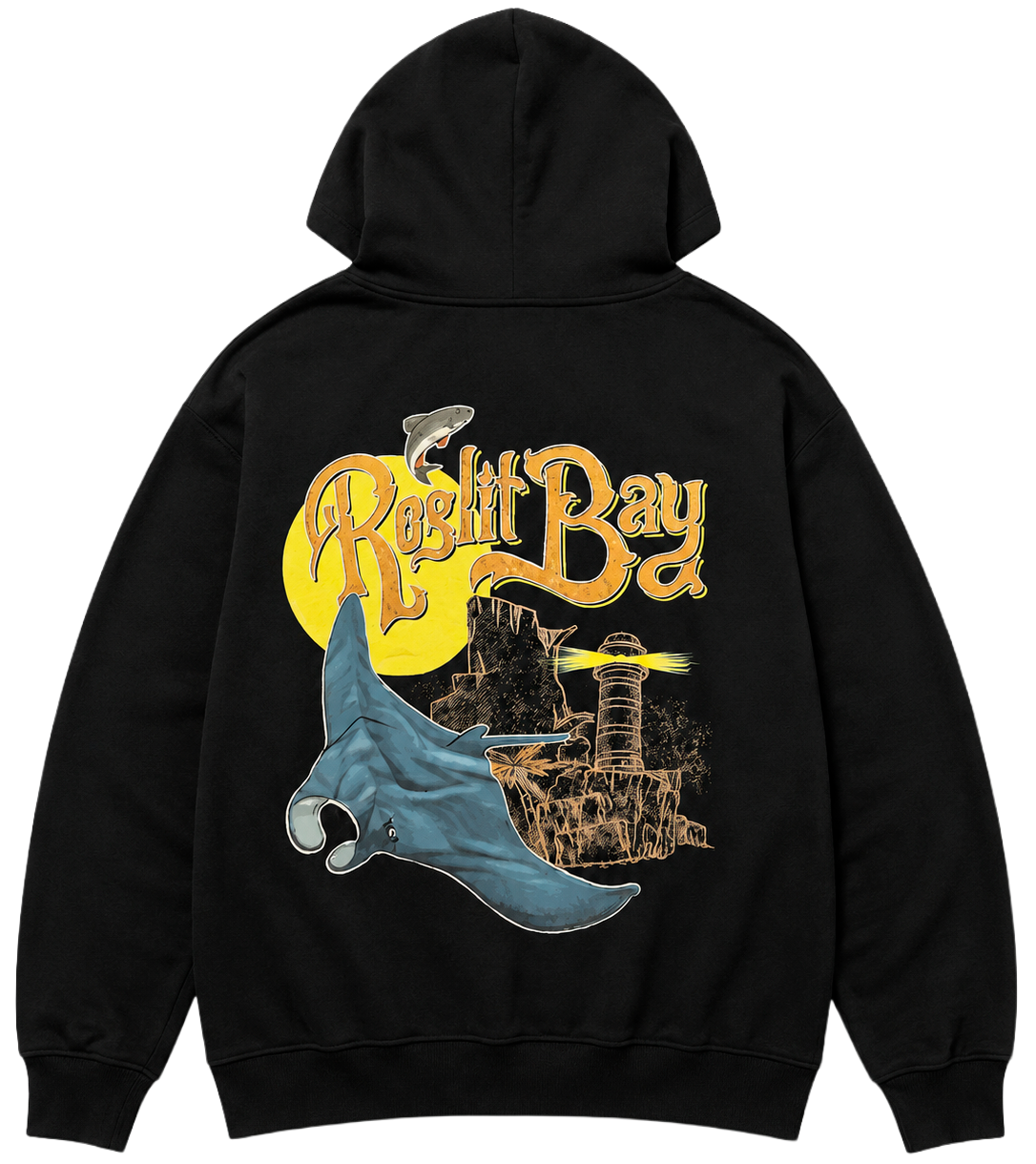 LICENSED DO BIG STUDIOS GRAPHIC HOODIE BLACK - BLKRB-005