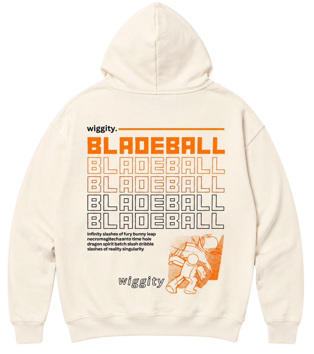 LICENSED BLADE BALL GRAPHIC HOODIE NATURAL - BB0007