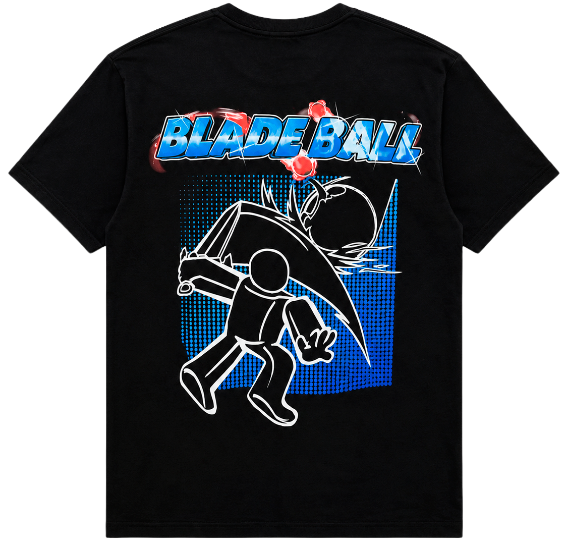 LICENSED BLADE BALL GRAPHIC T-SHIRT BLACK - BB0006