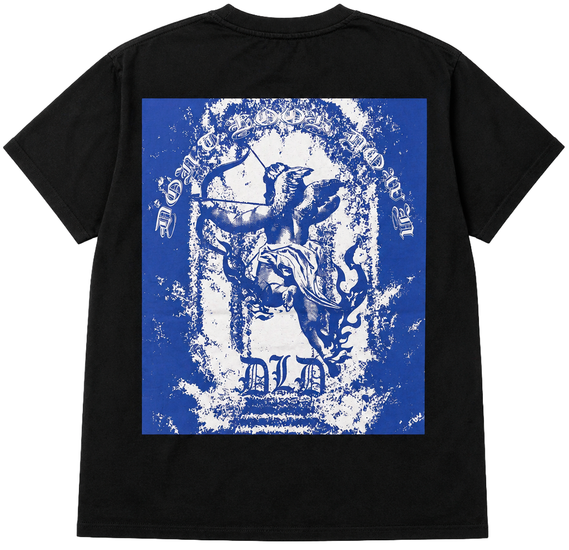 DLD OVERSIZED GRAPHIC T-SHIRT BLACK - DYF1-25T45