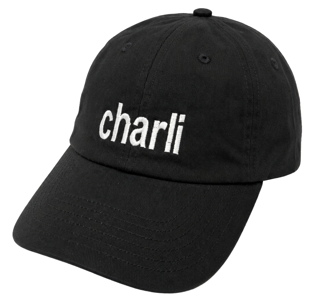 LICENSED CHARLI XCX DAD HAT BLACK - CXC24EHD