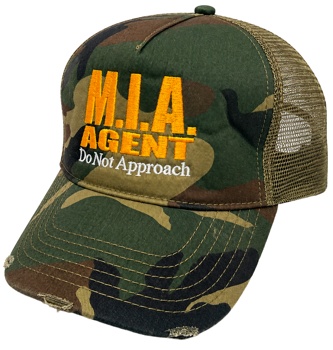 LICENSED BOTW MIA TRUCKER HAT CAMO - BTWE24