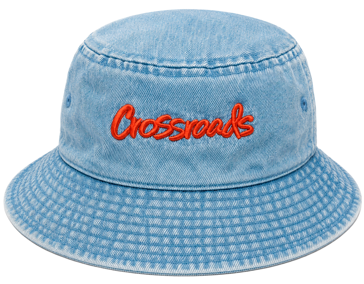 LICENSED CROSSROADS MOVIE BUCKET HAT DENIM - BSB3EH