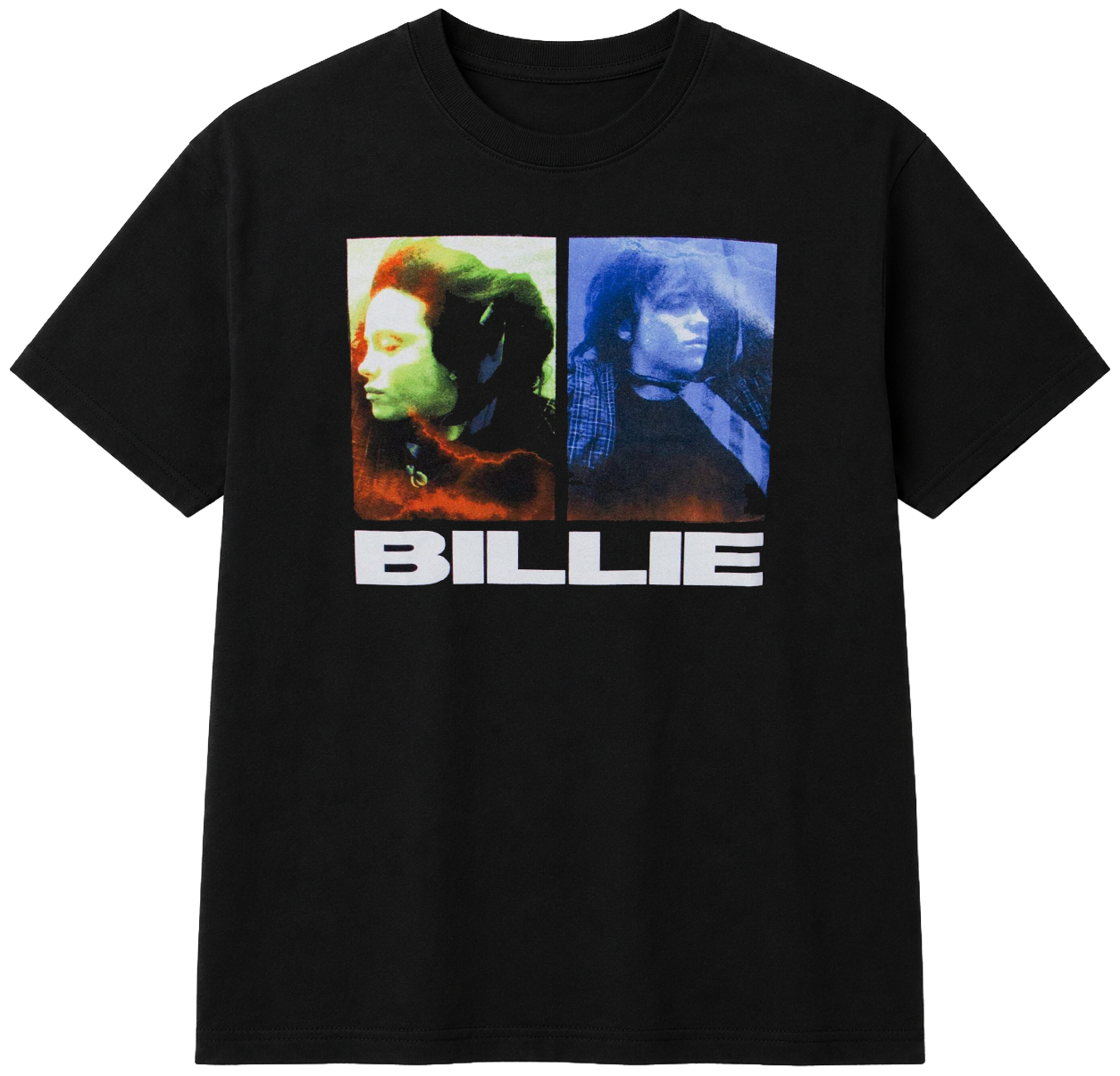 LICENSED MUSIC GRAPHIC T-SHIRT BLACK - BILLIE ELLISH