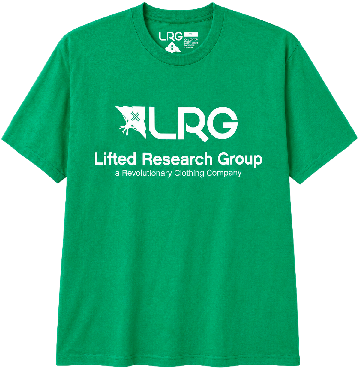 LRG GRAPHIC LOGO T-SHIRT GREEN - LRG RESEARCH