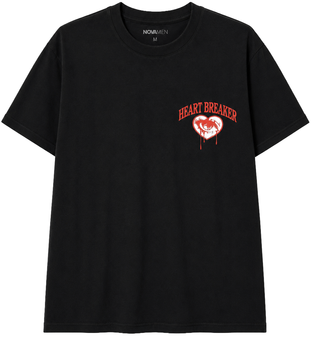 FASHION NOVA MENS GRAPHIC T-SHIRT BLACK - 23015010
