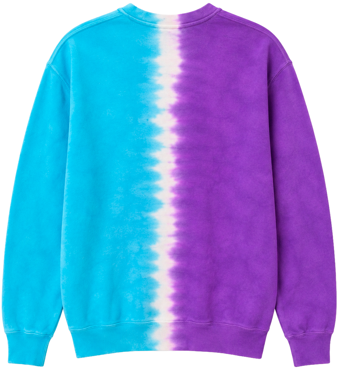 WOMENS TIE DYE CREWNECK BLANK MULTI - BLANKTJS