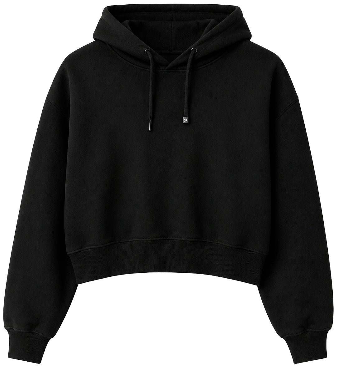 WOMENS JUNK FOOD BLANK CROPPED HOODIES ASST - 12WJ075
