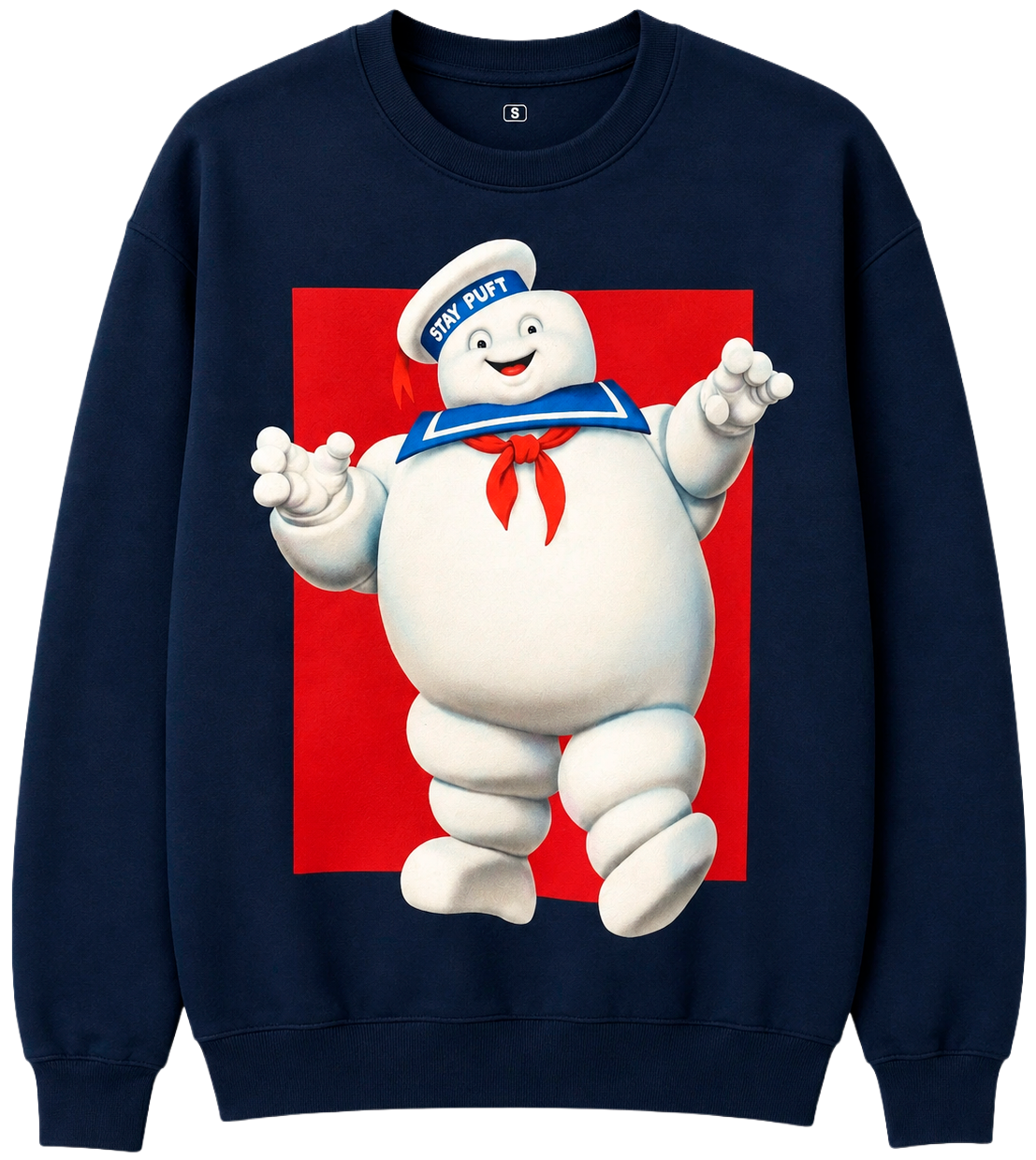 LICENSED GHOSTBUSTERS CREWNECK NAVY - GUBW2668RC