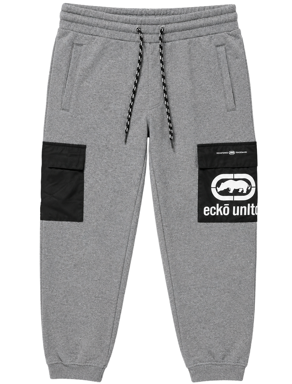 ECKO UNLTD CARGO JOGGER PANT GREY MARLED - EO34G1286