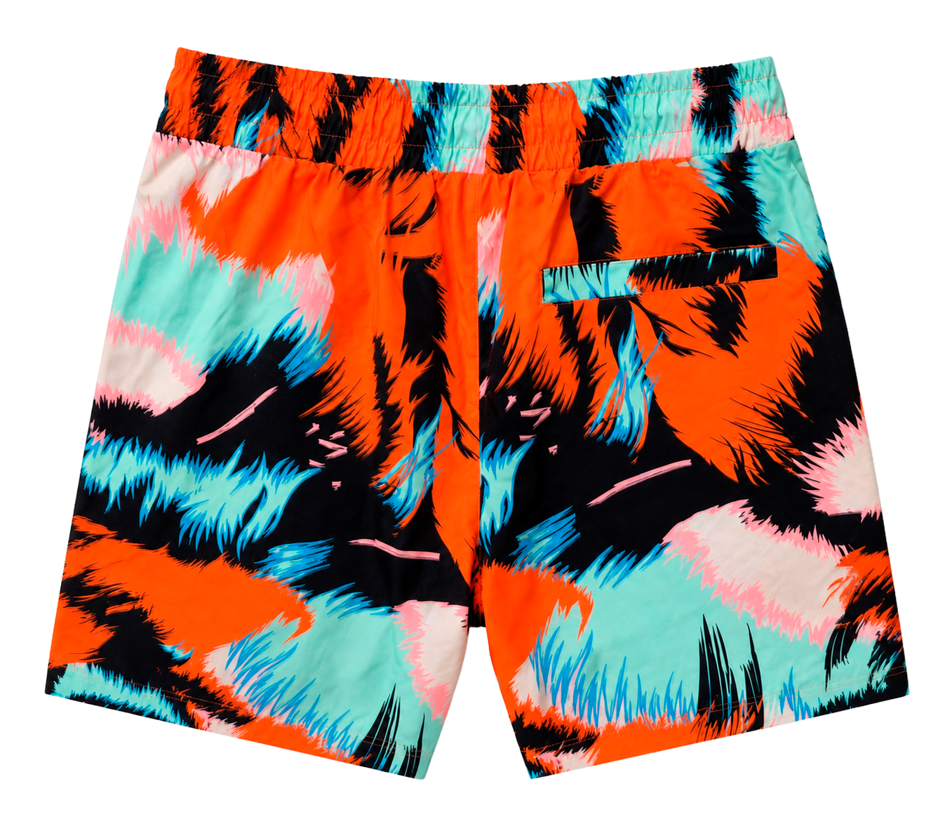 REBEL MINDS GRAPHIC BOARD SHORTS BLACK MINT - 151-984