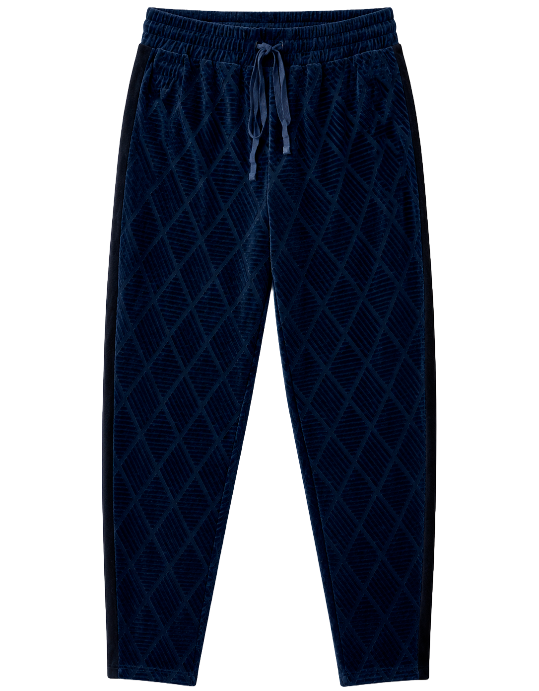 RINGSPUN VELOUR LOUNGE PANTS NAVY - 342-482