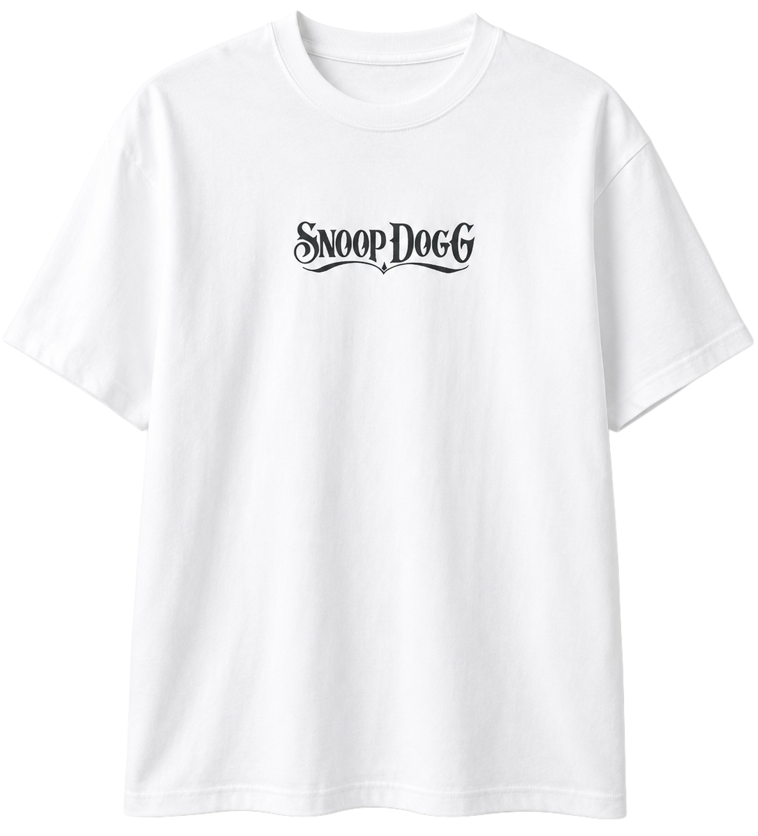 DEATH ROW RECORDS SNOOP DOGG T-SHIRT WHITE - 4DR50719