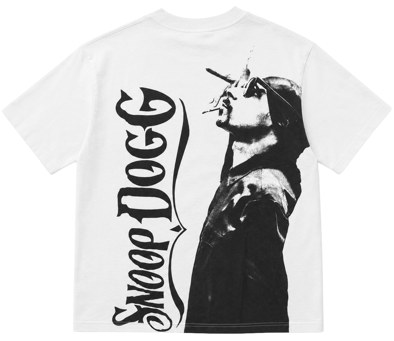 DEATH ROW RECORDS SNOOP DOGG T-SHIRT WHITE - 4DR50719