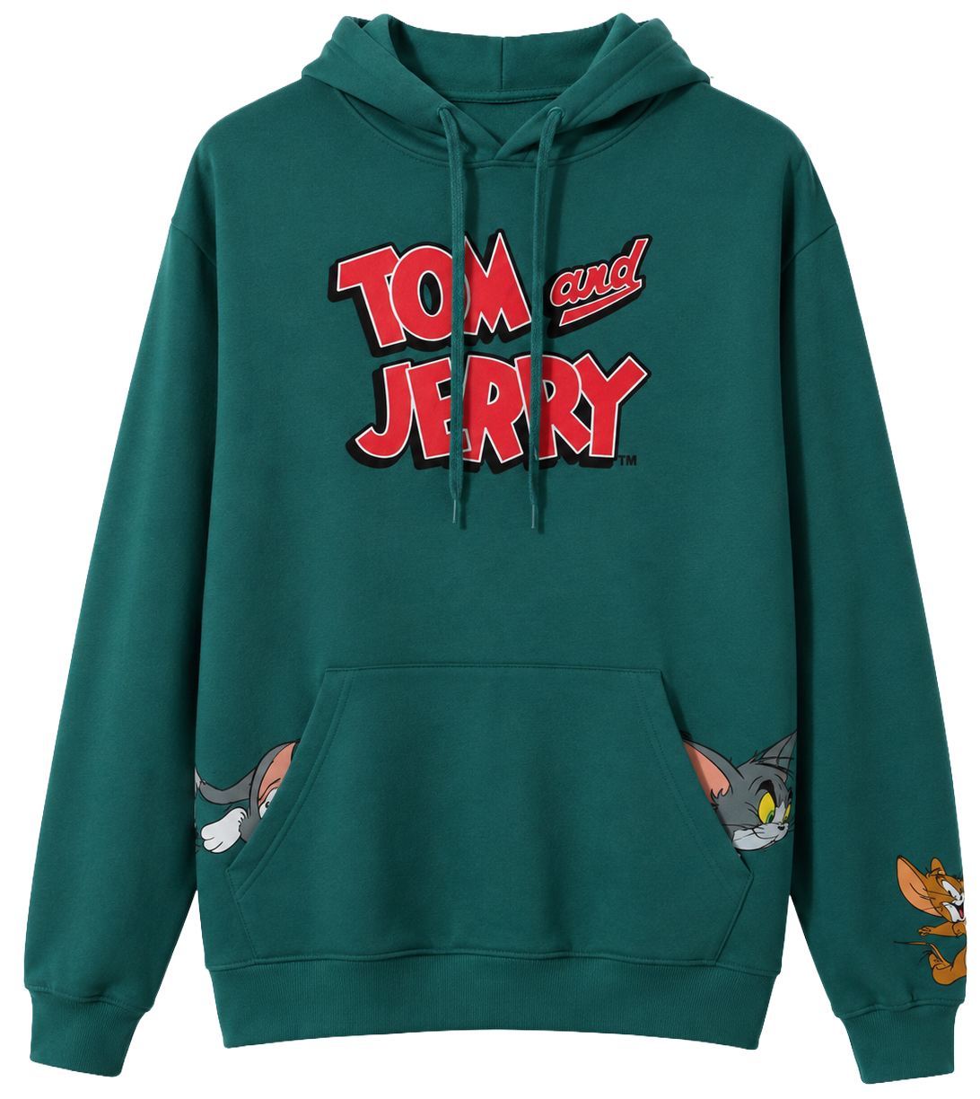 LICENSED TOM & JERRY HOODIE BLUE - WRTJ04HMLOF