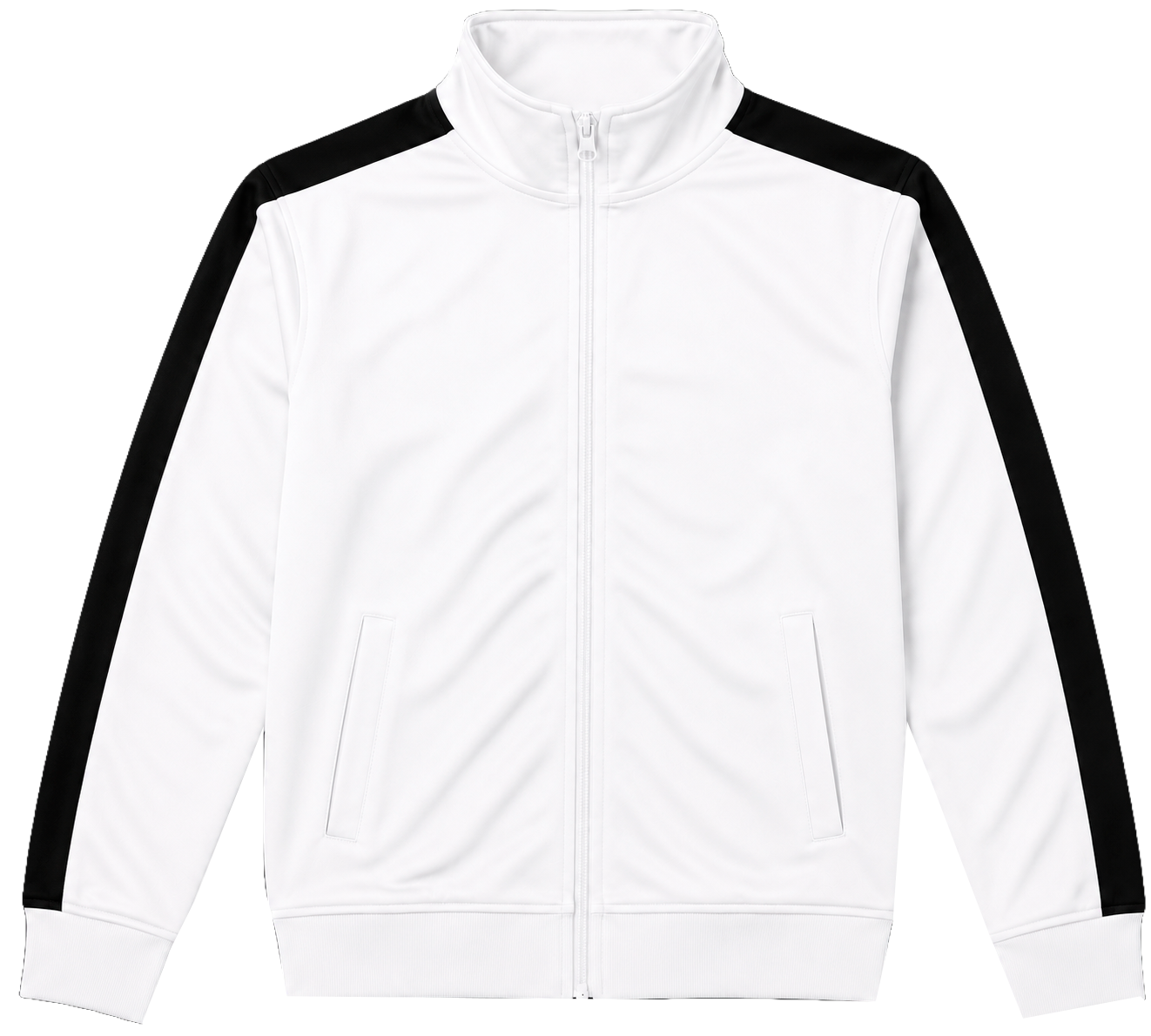 REBEL MINDS TRACK JACKET WHITE/BLACK - 100-503
