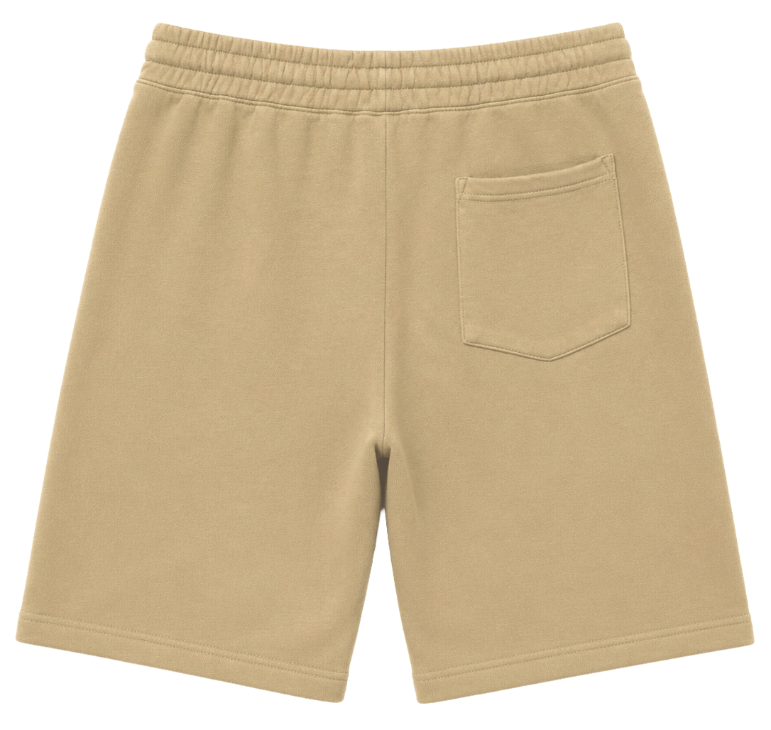 INDEPENDENT TRADING CO SWEAT SHORTS SANDSTONE - BLANKS