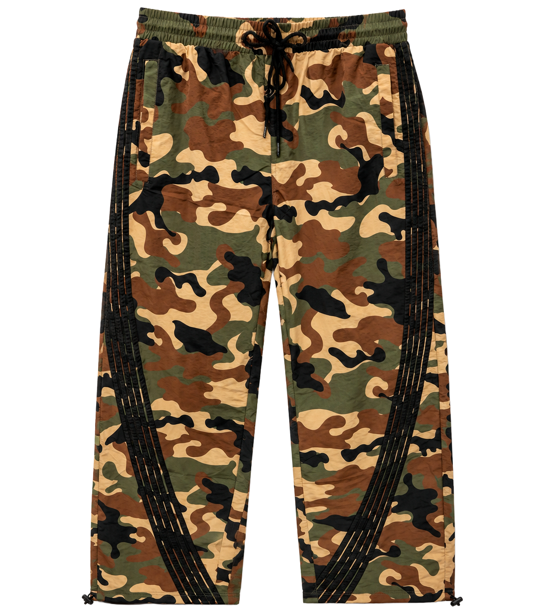 ボトムス・スパッツ Woodland Stripes Lodge Pants REBEL MINDS WINDBREAKER TRACK PANTS WOODLAND - 100-492