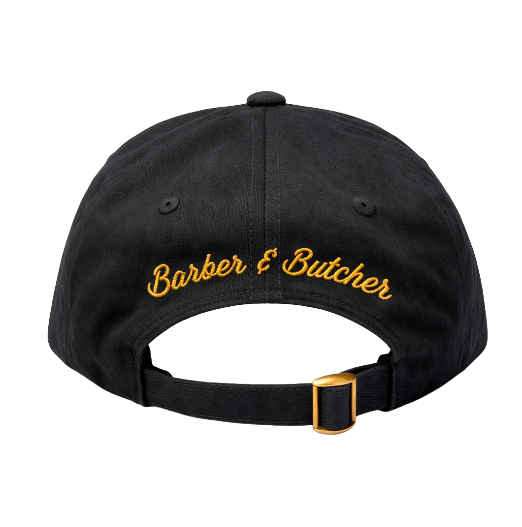 DISTORTED PEOPLE TIGER BLADES DAD HAT BLACK/GOLD - 2539