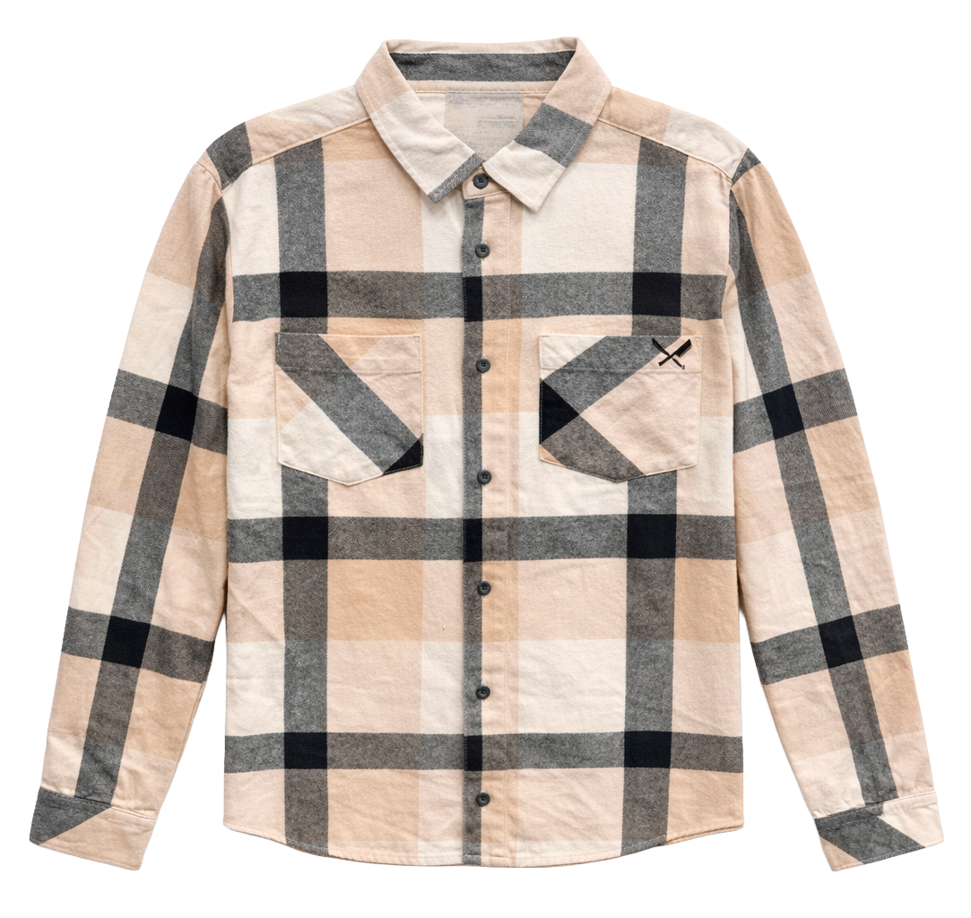 DISTORTED PEOPLE ASSORTED L/S FLANNEL SHIRT ASST - DPFLNL