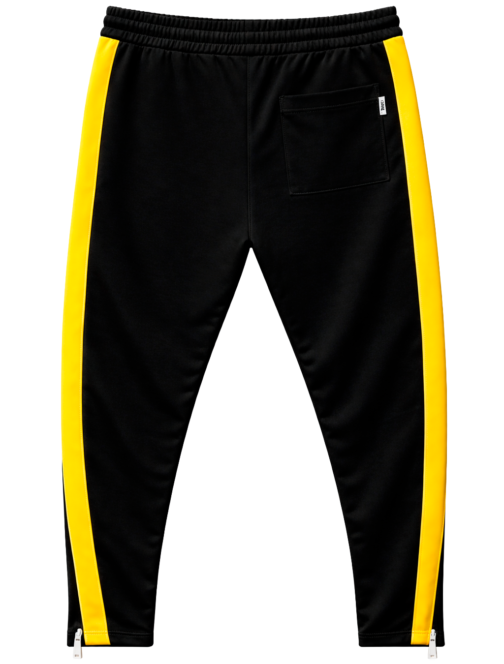 EPTM MEN'S TRACK PANTS BLACK/YELLOW - 7908