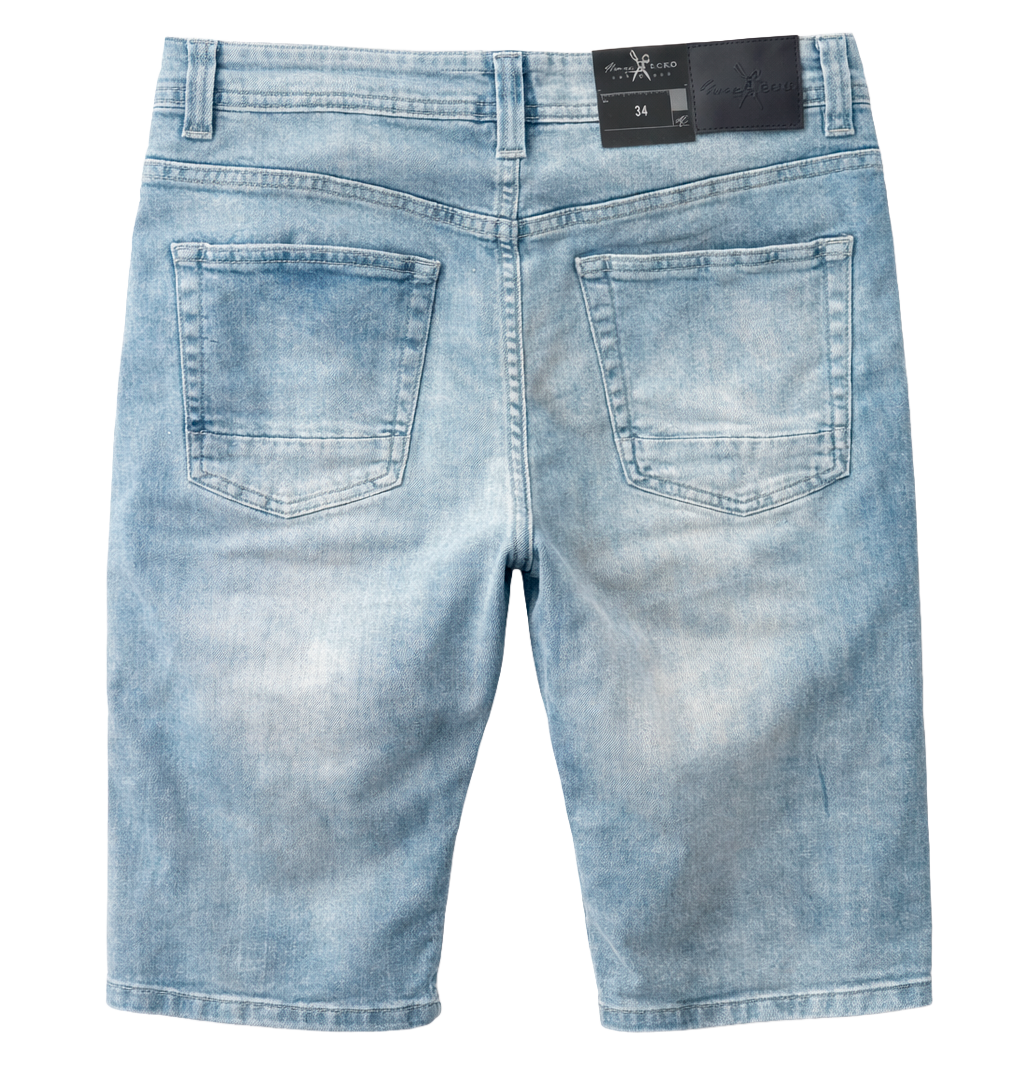 MARC ECKO DENIM SHORTS LT BLUE - ME15D07