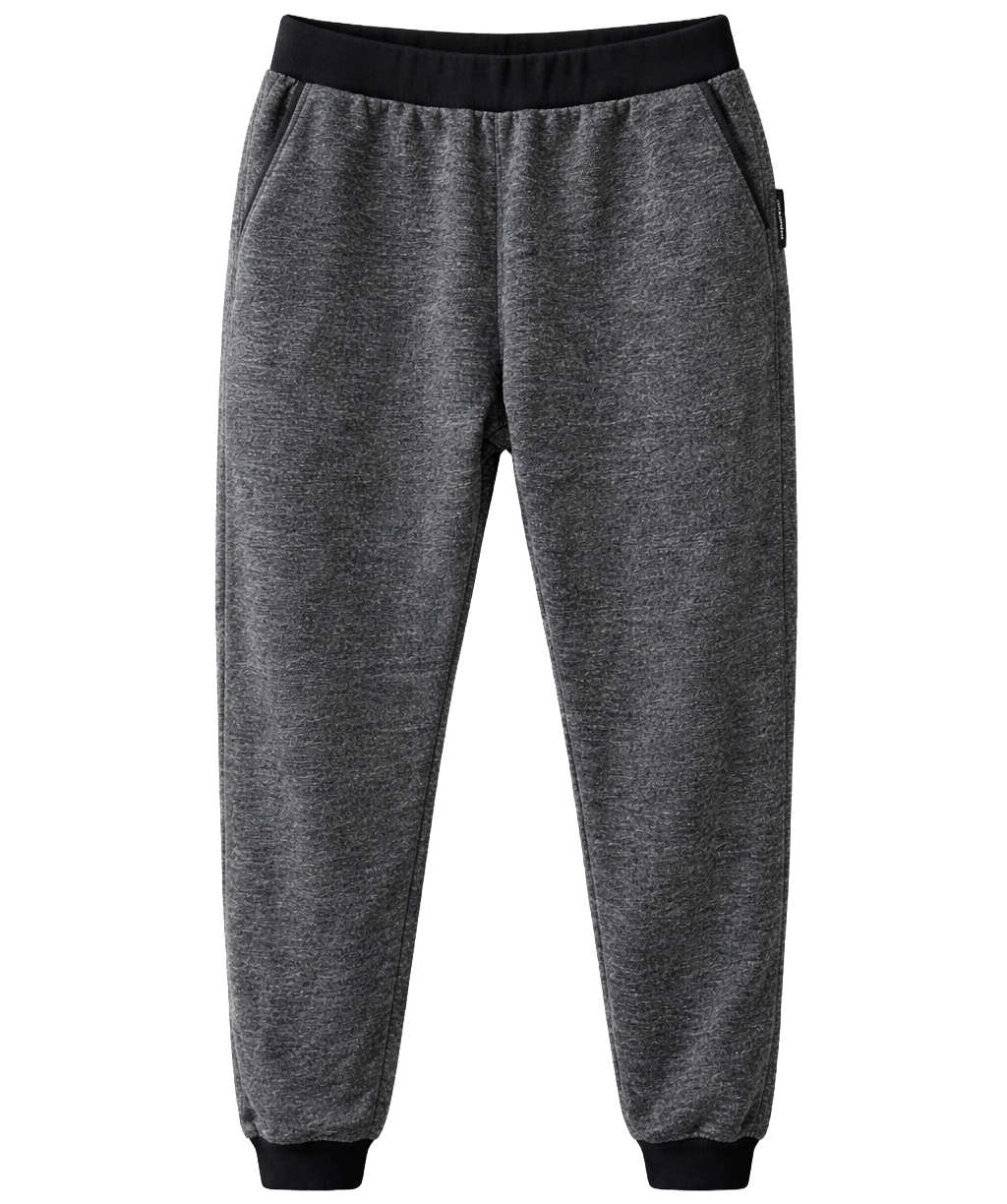 STUDIO SWEATPANT JOGGER PANTS MARLED BLACK - CT181923BKX