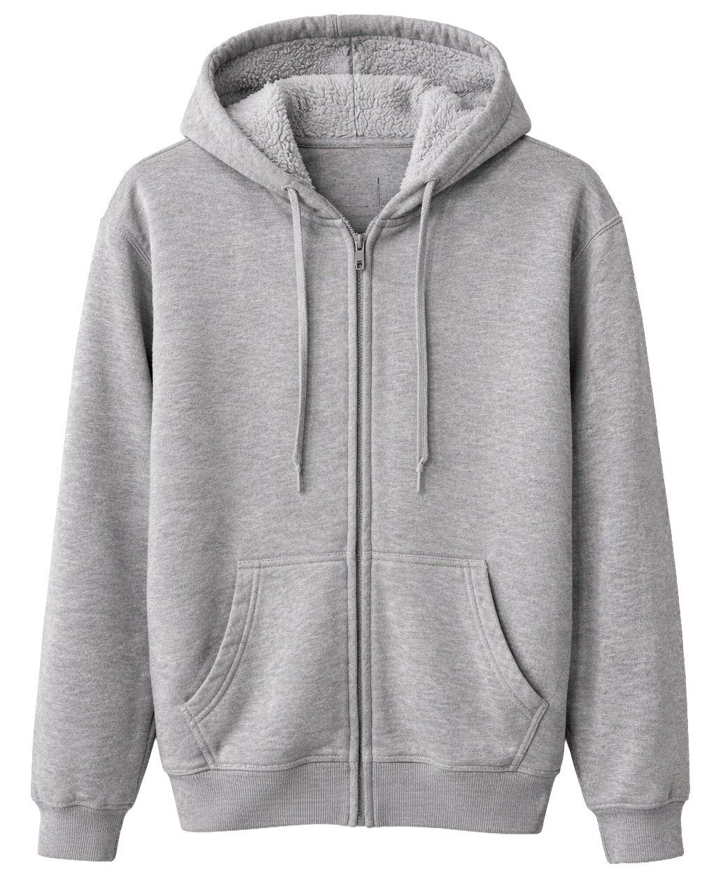 STUDIO ZIP HOODIE JACKET H. GREY - 182300HE