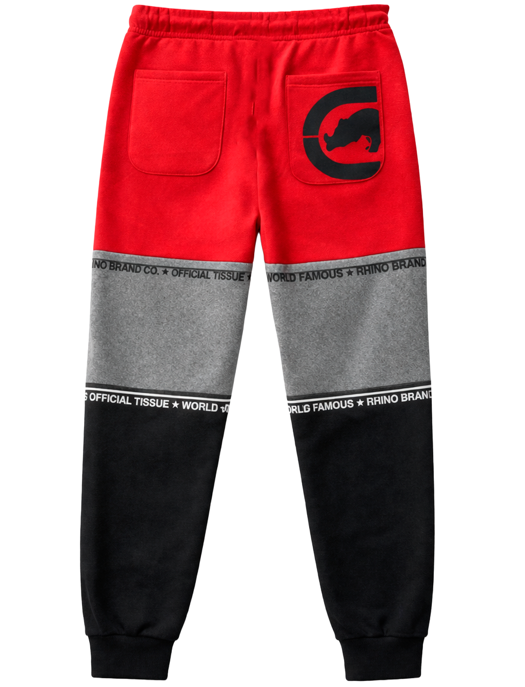 ECKO UNLTD CARGO JOGGER PANT TRUE RED - EO14G1222B
