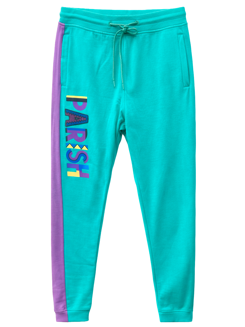 PARISH NATION GRAPHIC JOGGER PANTS MINT - N05B1084