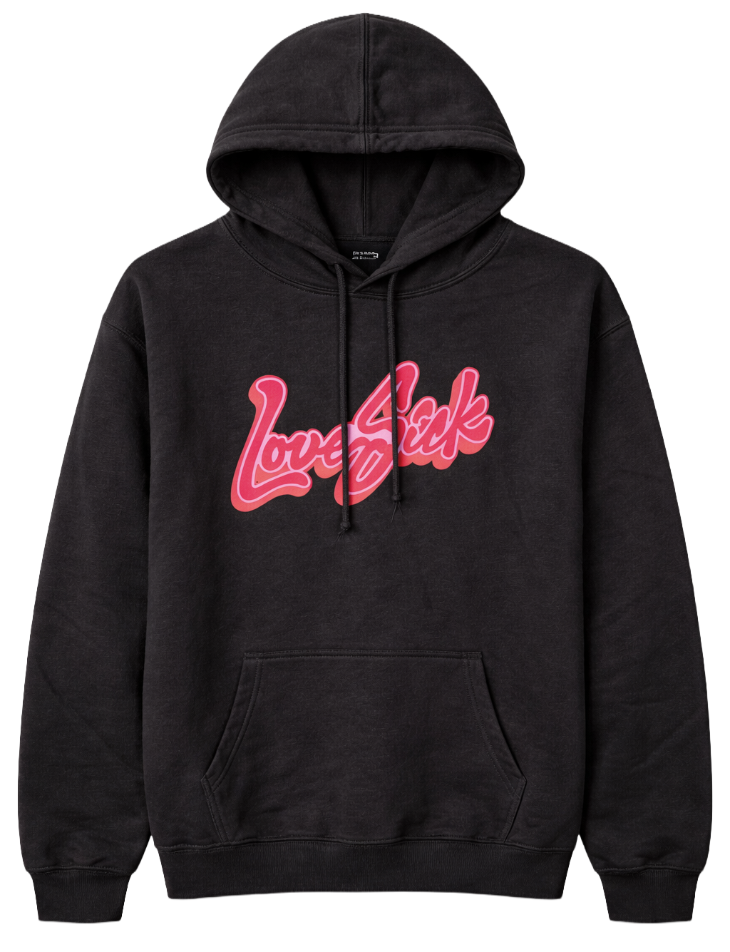 LICENSED DON TOLIVER MUSIC HOODIE BLACK - LOVE SICK - Steal Deal