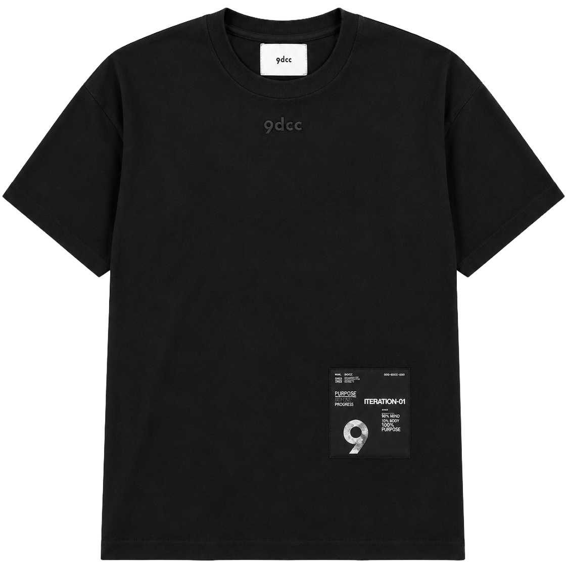 9DCC PREMIUM T-SHIRT GIFT BOX BLACK - ITERATION-01 - Steal Deal
