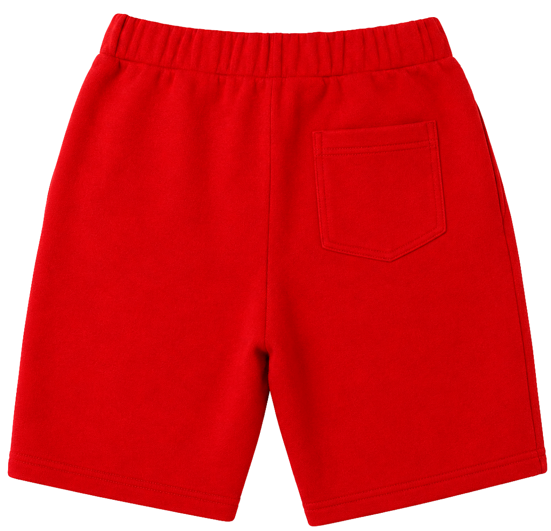 ARTHUR BEALE SWEAT SHORTS RED - 8873 - Steal Deal