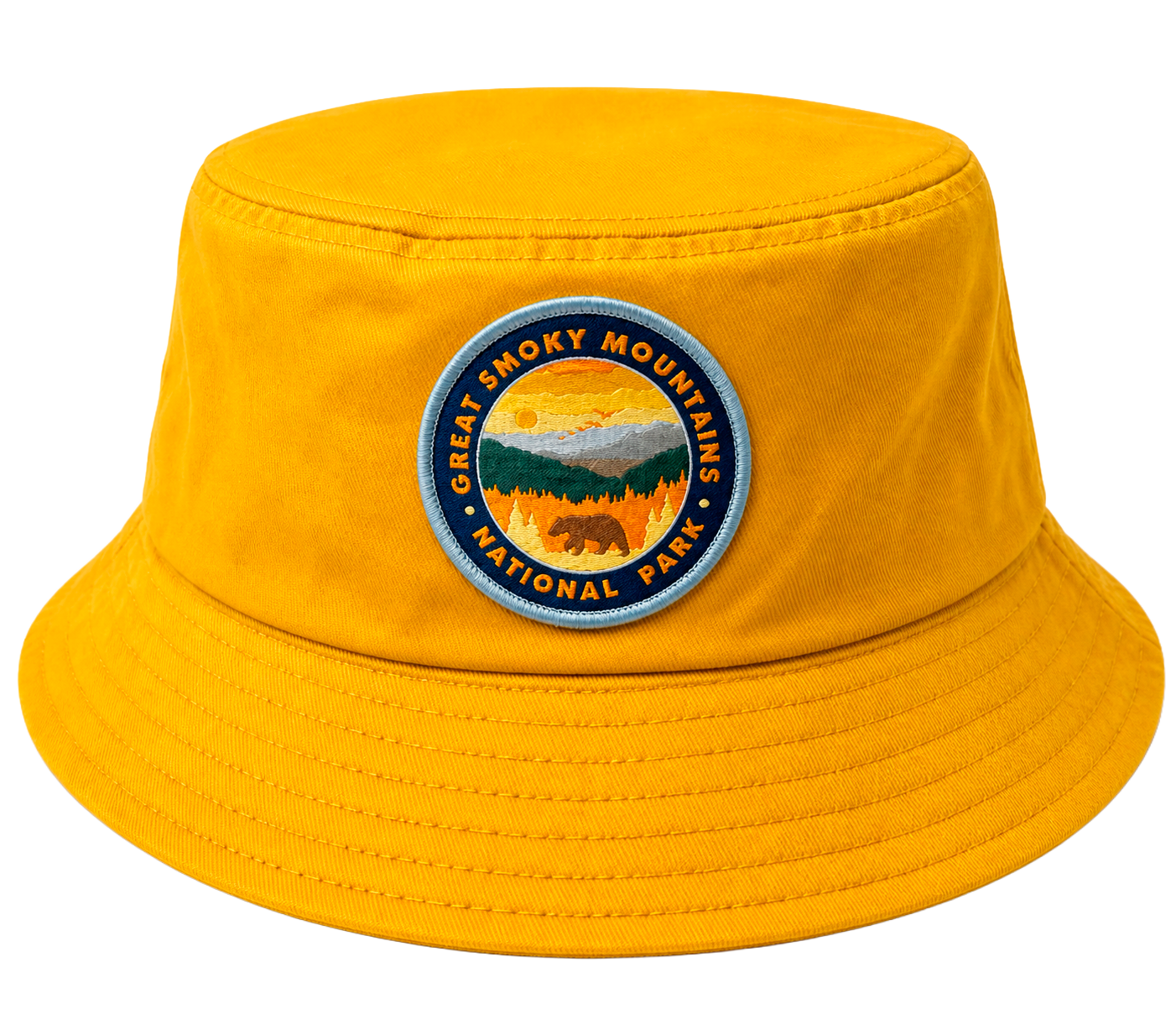 GREAT SMOKY MOUNTAINS BUCKET HAT YELLOW - FC26753NPFU
