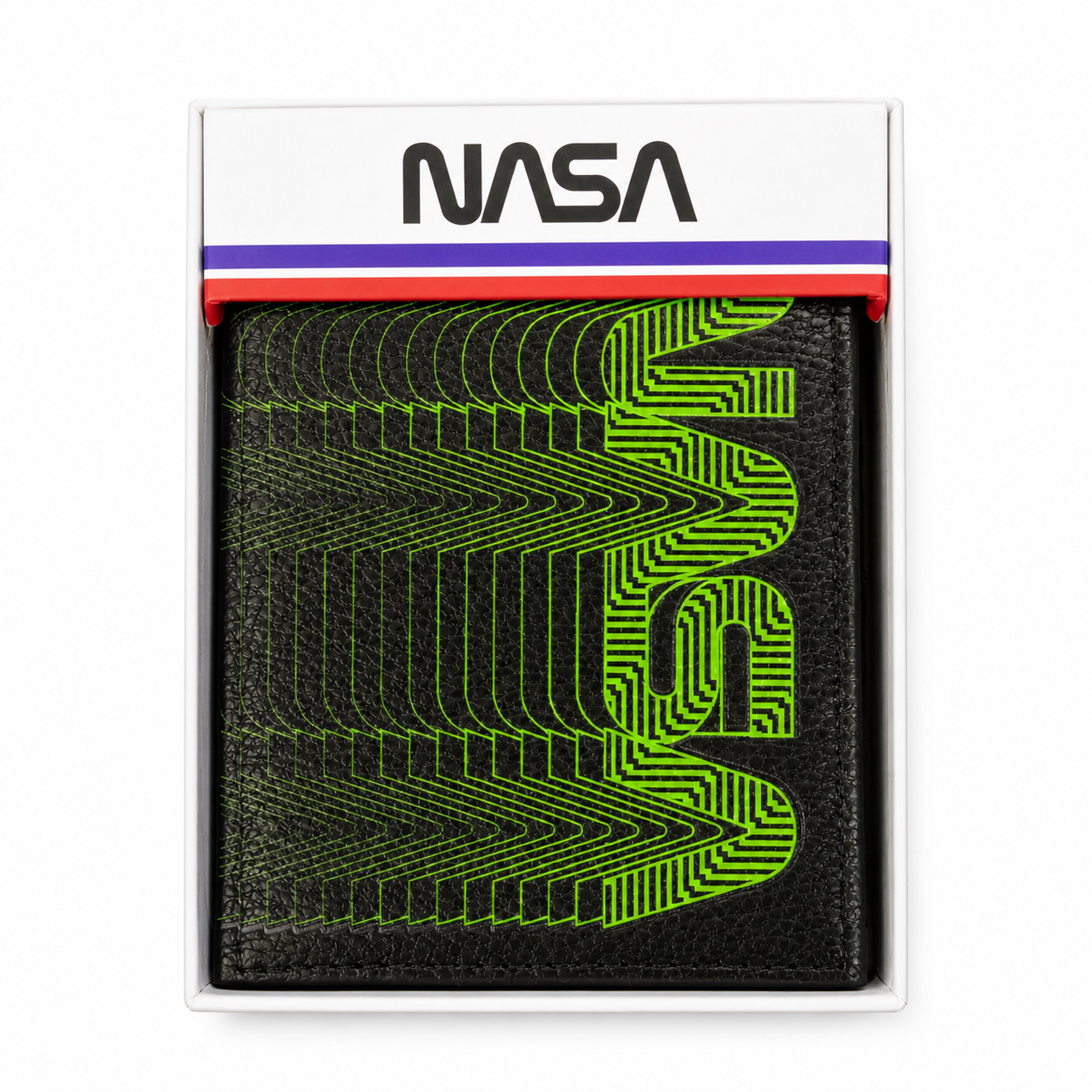 LICENSED NASA BI-FOLD WALLET BLACK - MW25561NAGU - Steal Deal