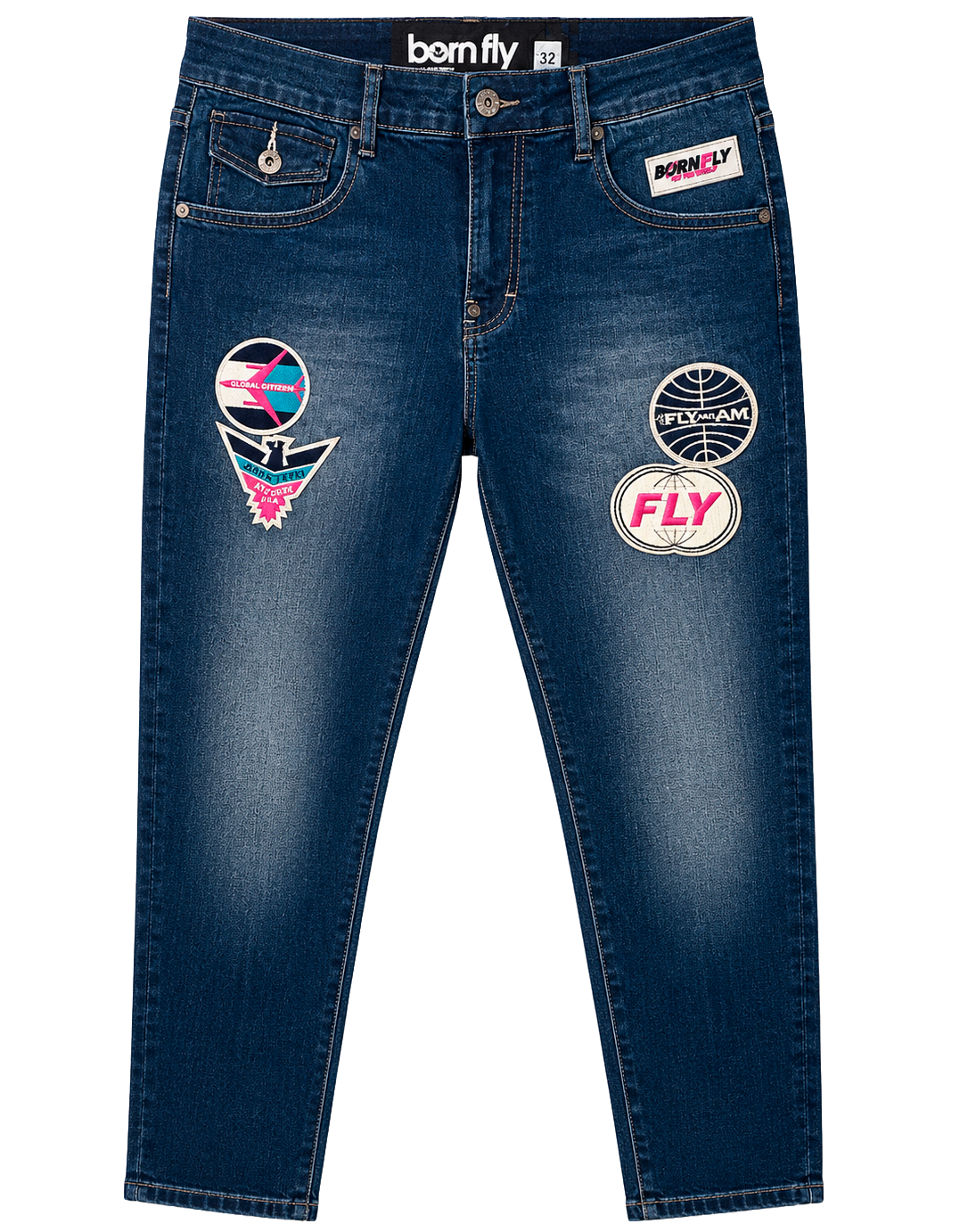 BORN FLY ASSORTED DENIM JEANS ASST - BFJNS26